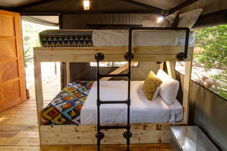 Naankuse Travellers Inn dorm tents